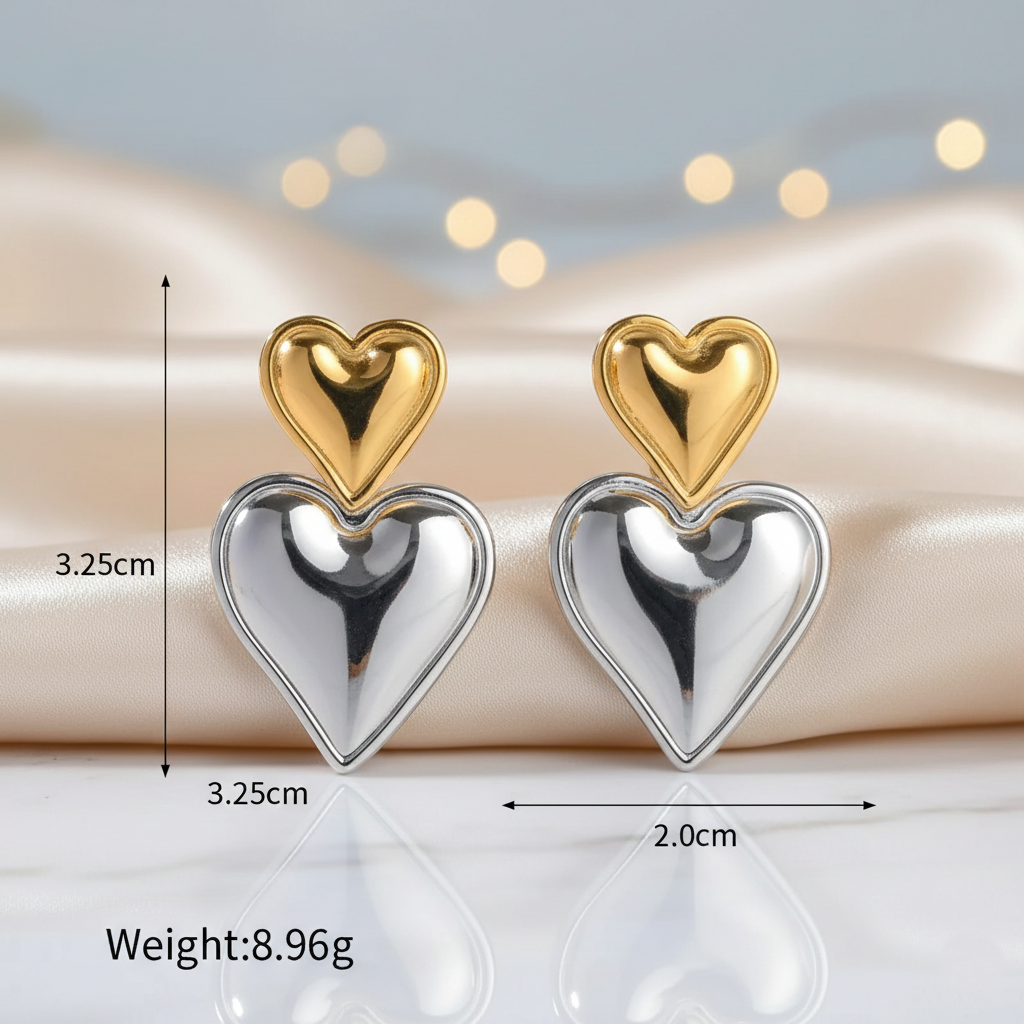 Amara Heart Jewelry Set