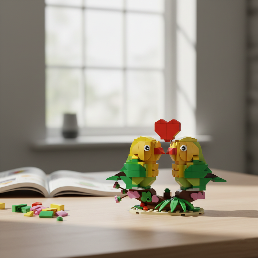 Brick Set - Amorous Birds