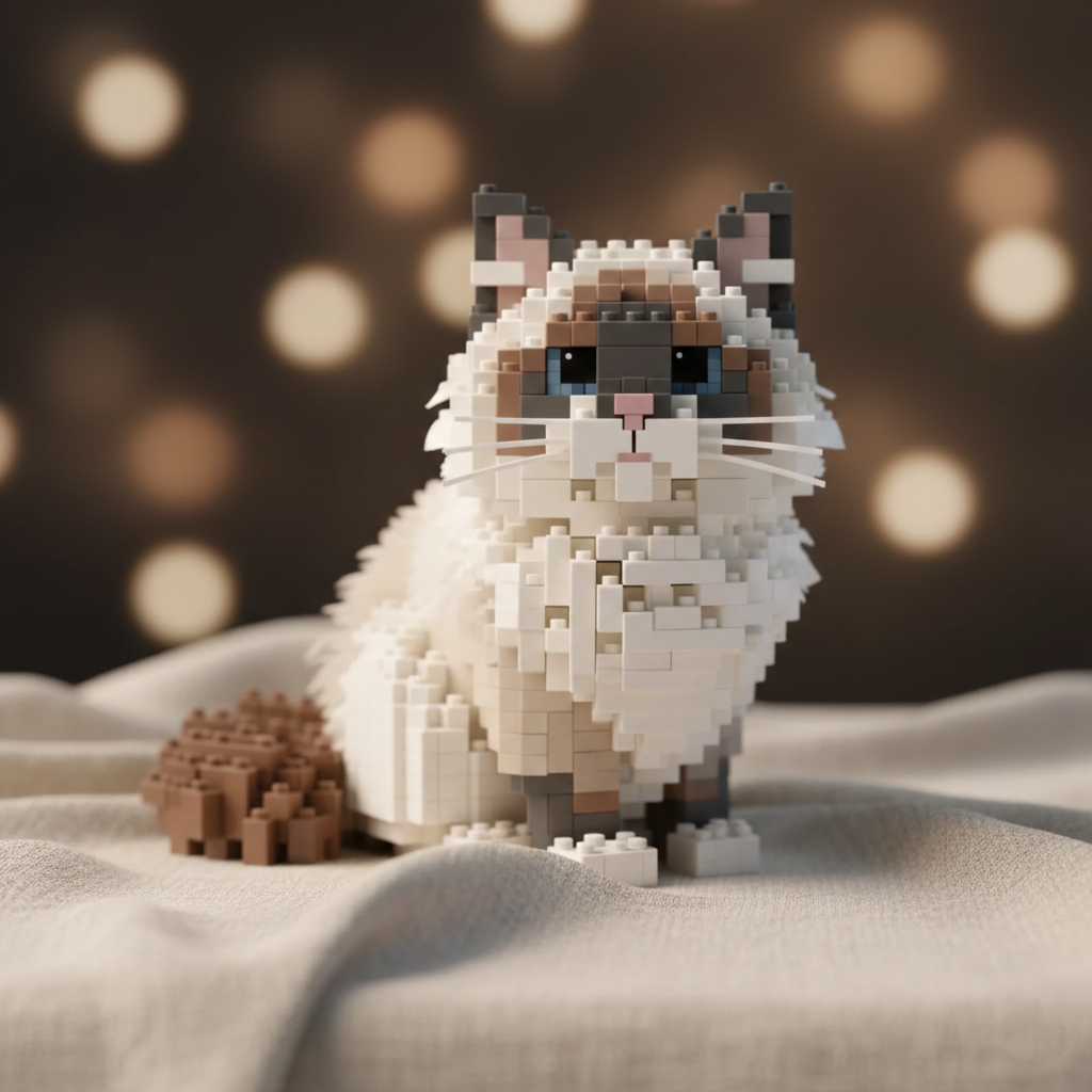 Brick Cats - Ragdoll