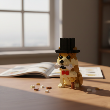 Brick Set - Shiba Inu