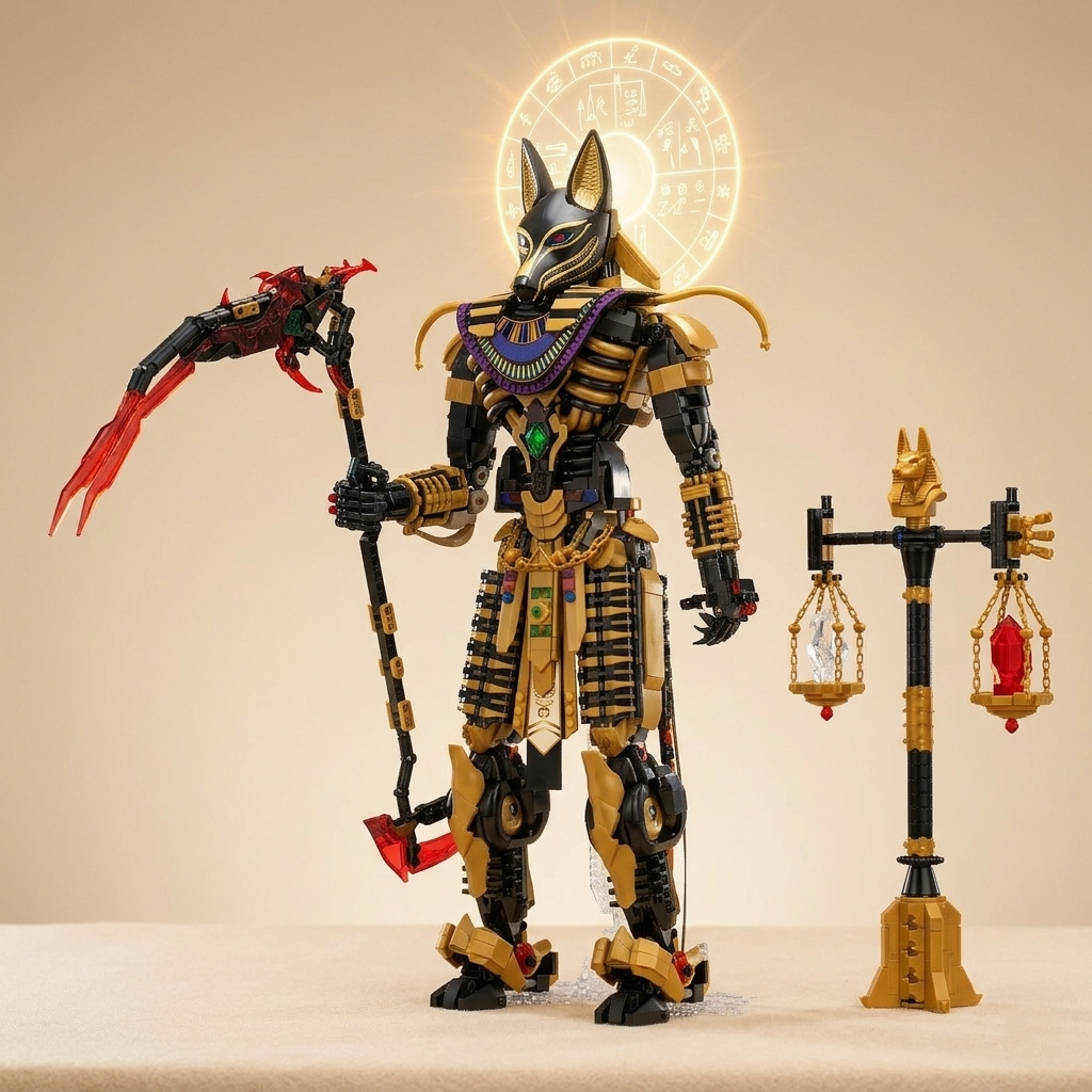 Brick Set - Egypt Anubis