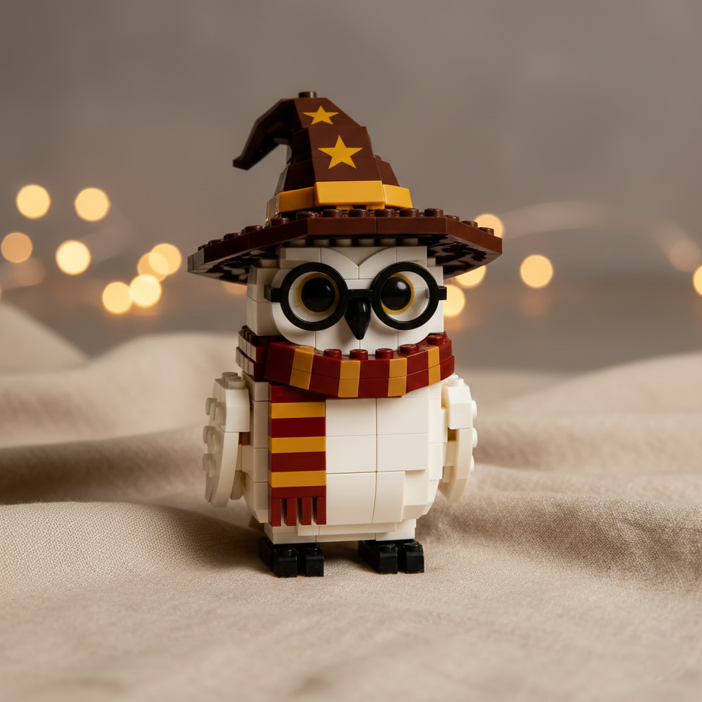 Brick Animals - Magic Owl