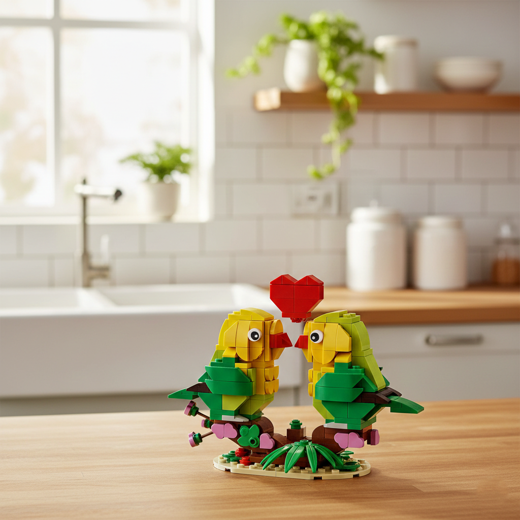 Brick Set - Amorous Birds