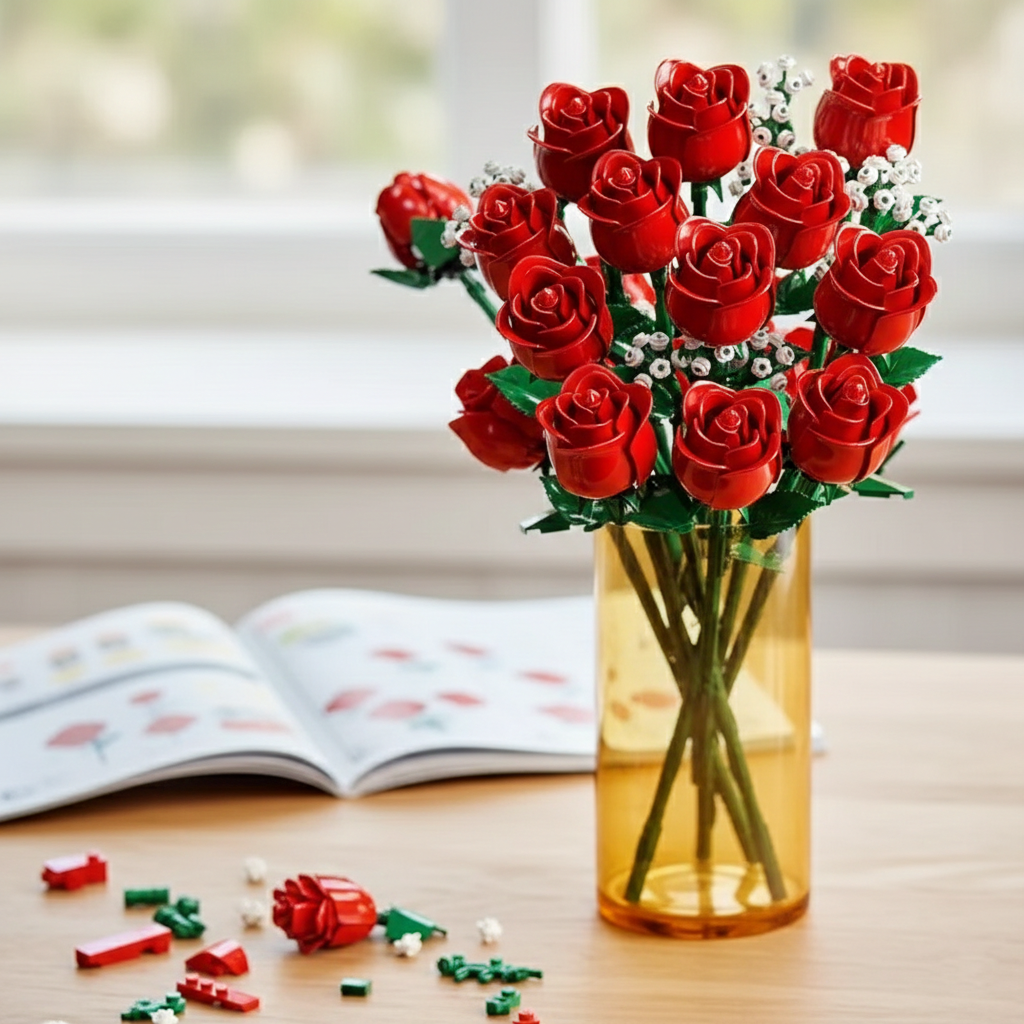 Brick Set - Romantic Rose