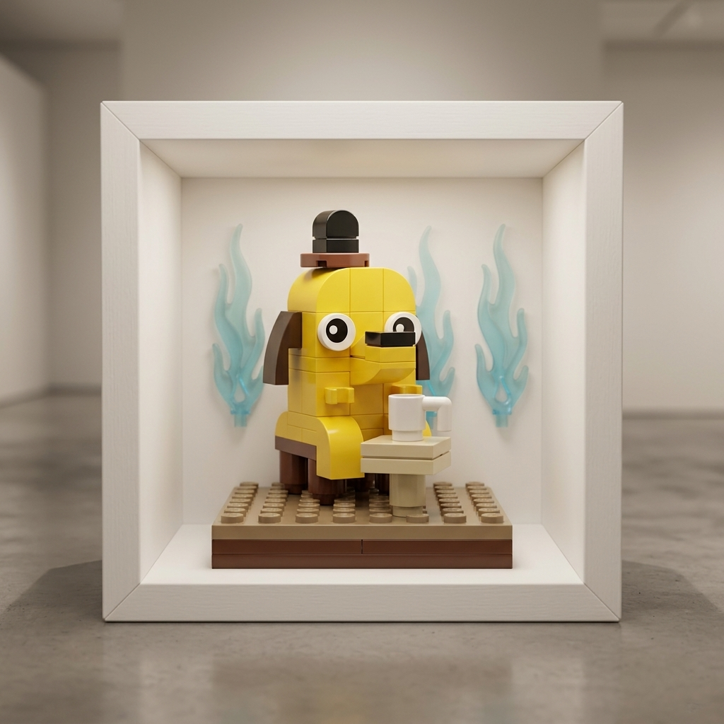 Brick Set - "This is Fine"
