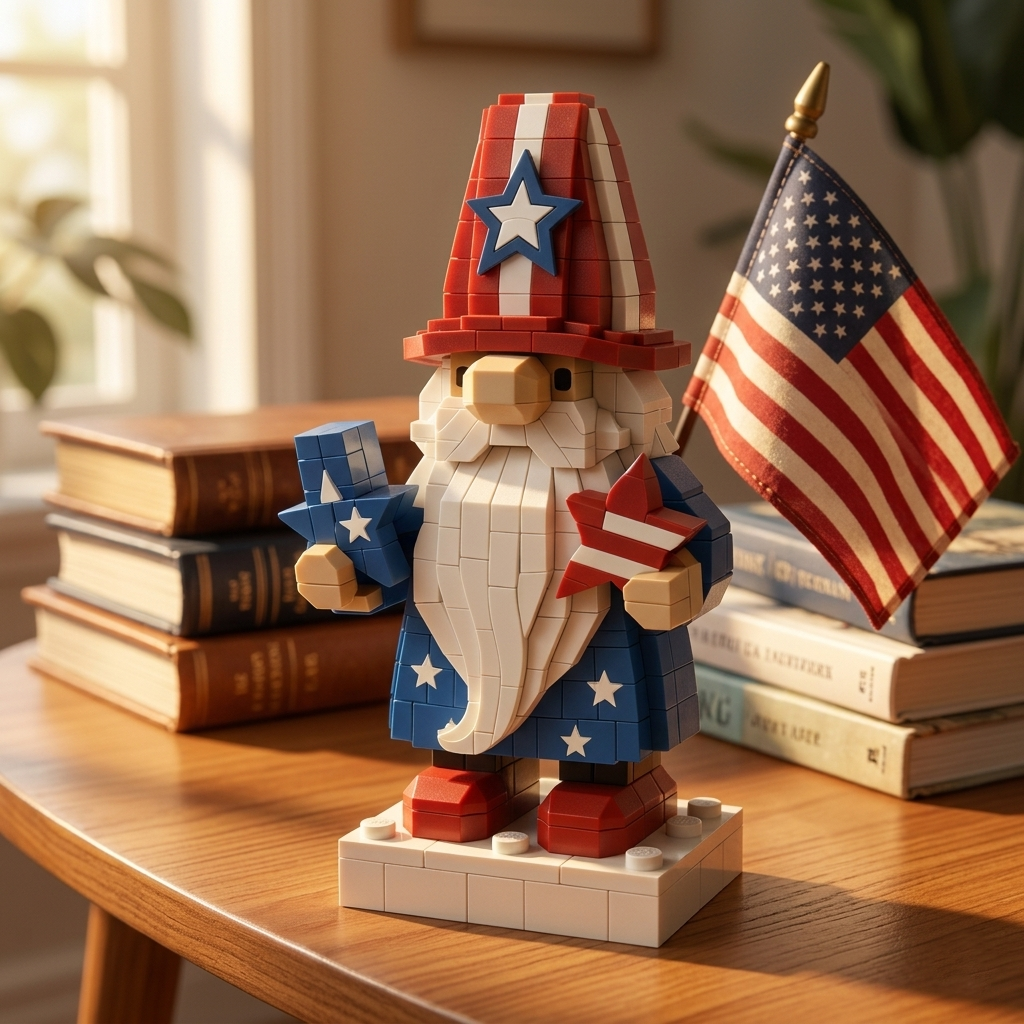 Brick Set - American Gnome