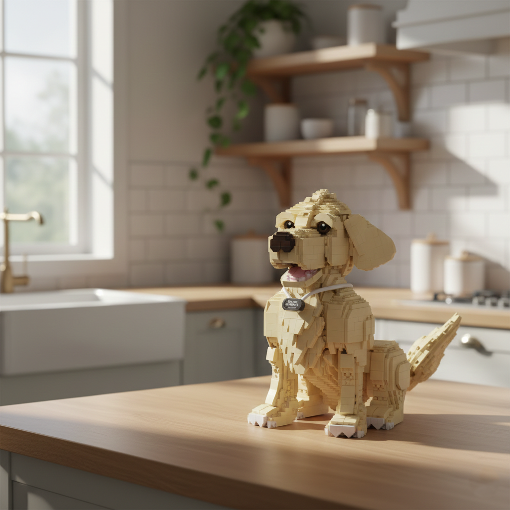 Brick Set - Golden Retriever