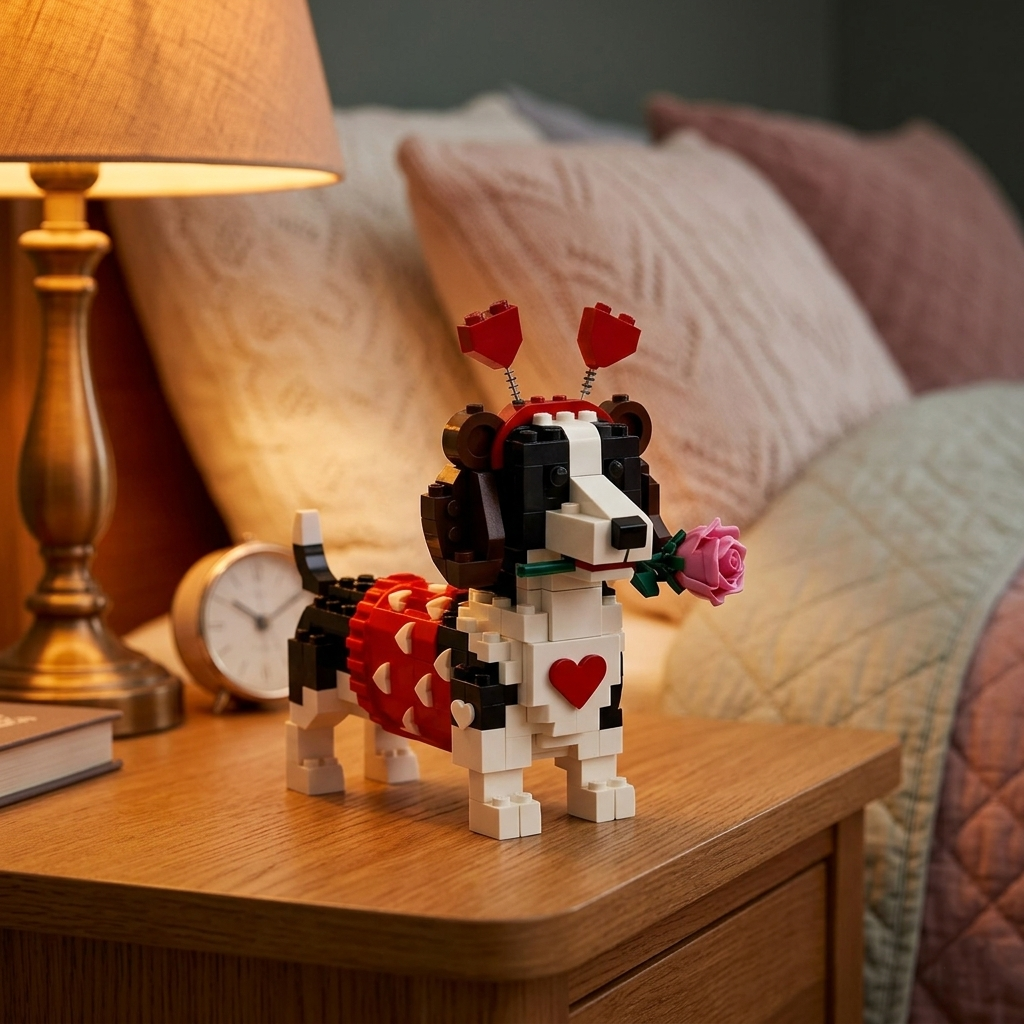 Brick Dogs - Dachshund Love Edition
