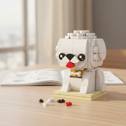 Brick Set - Bichon Frise
