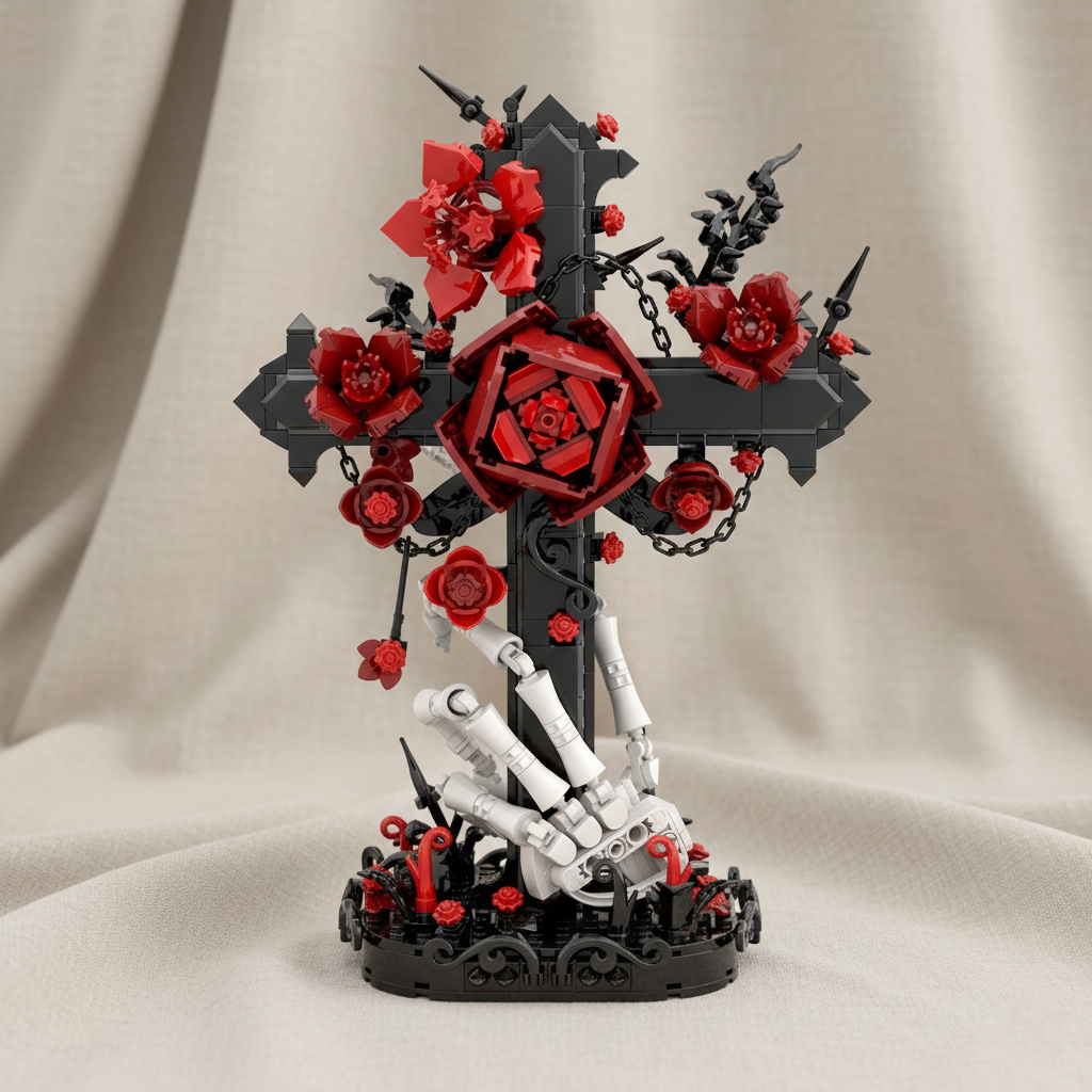 Brick Set - Crimson Cross