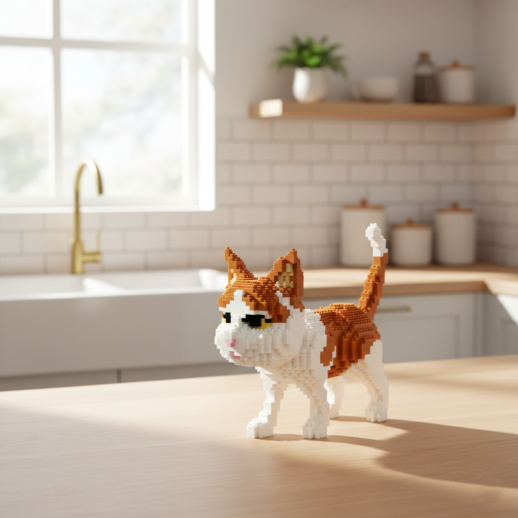 Brick Set - Ginger Cat
