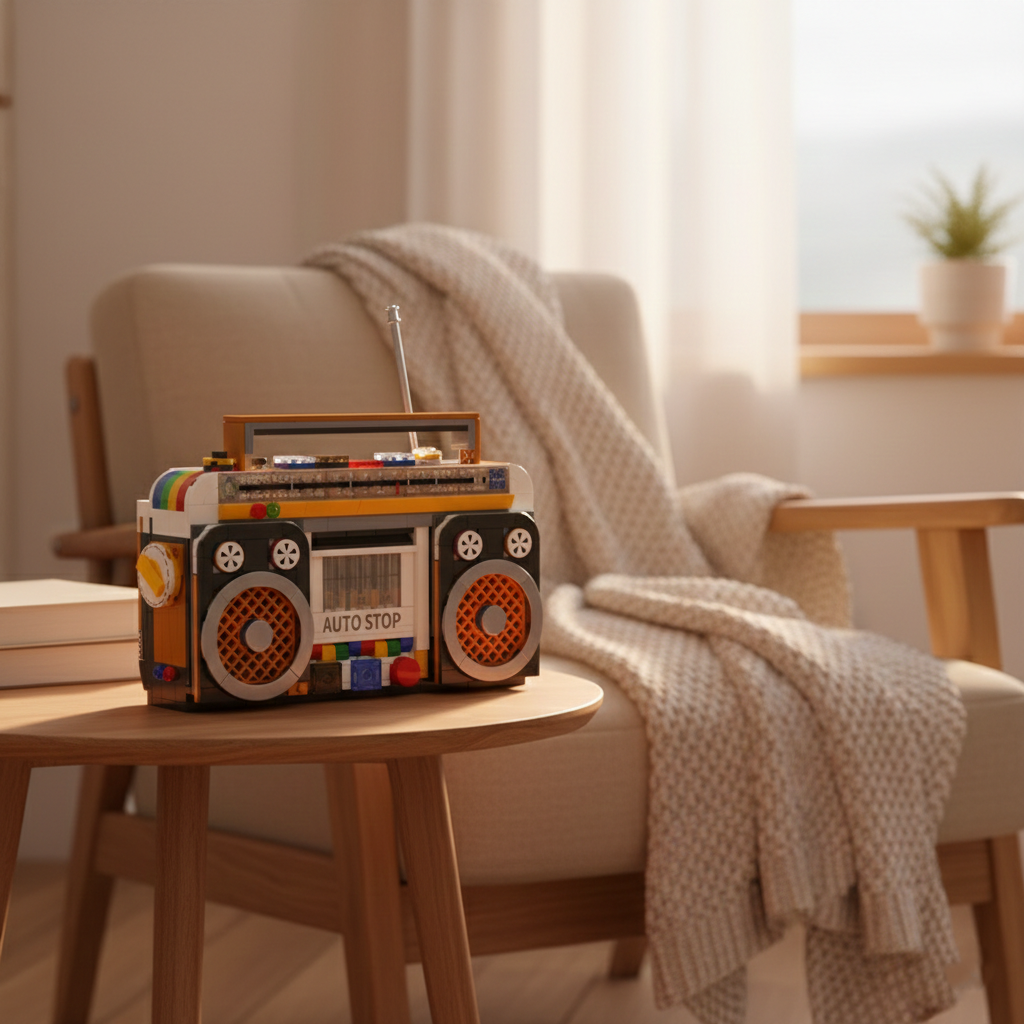 Brick Set - Retro Radio