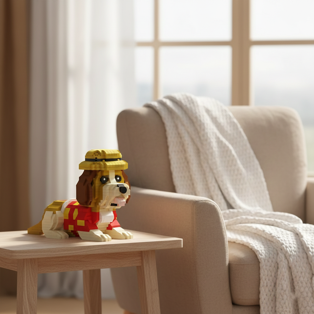 Brick Set - Basset Hound