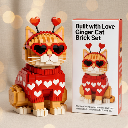 Love Edition - Ginger Cat Brick Set