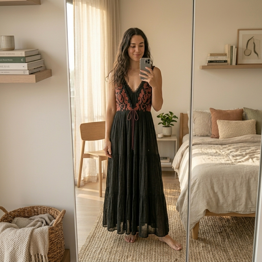 Floral Prairie Two-Piece Set