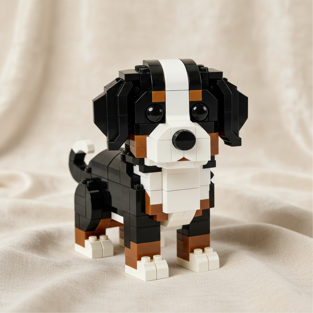 Brick Dogs - Bernese Mountain