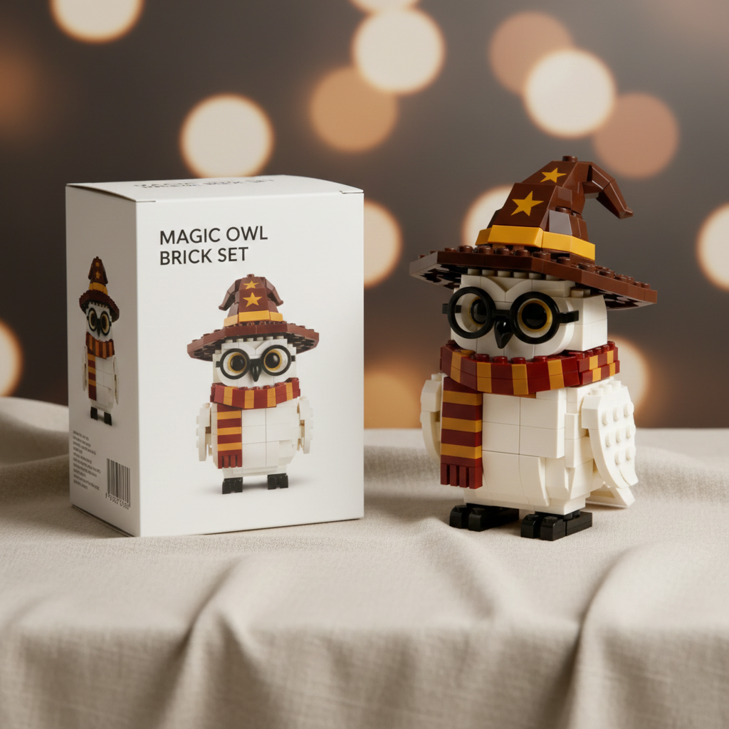 Brick Animals - Magic Owl