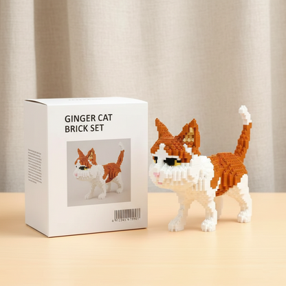 Brick Set - Ginger Cat