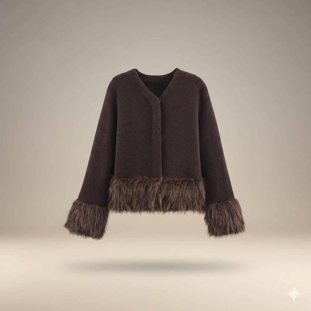Lila Fur Cardigan