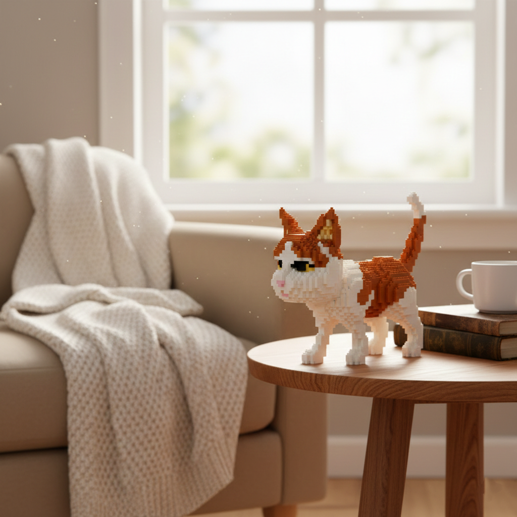 Brick Set - Ginger Cat