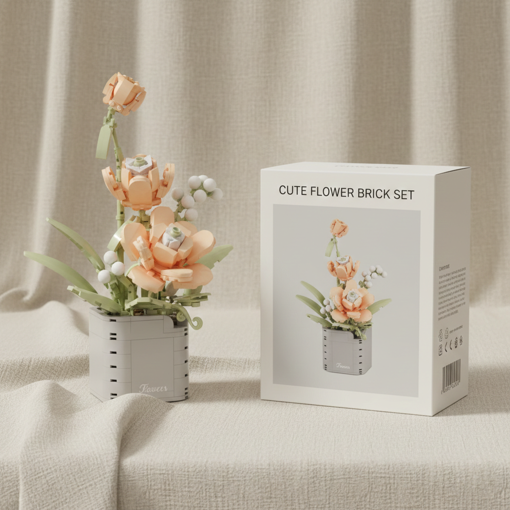 Brick Set - Cute Flower