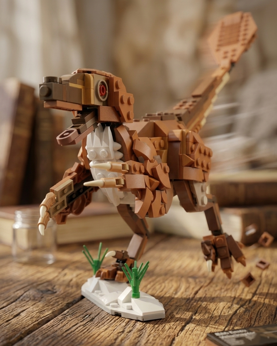 Brick Set - Velociraptor