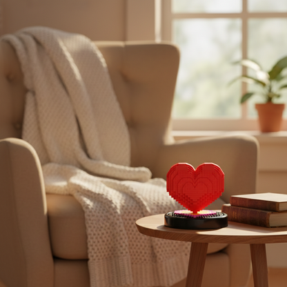 Brick Set - Popping Heart