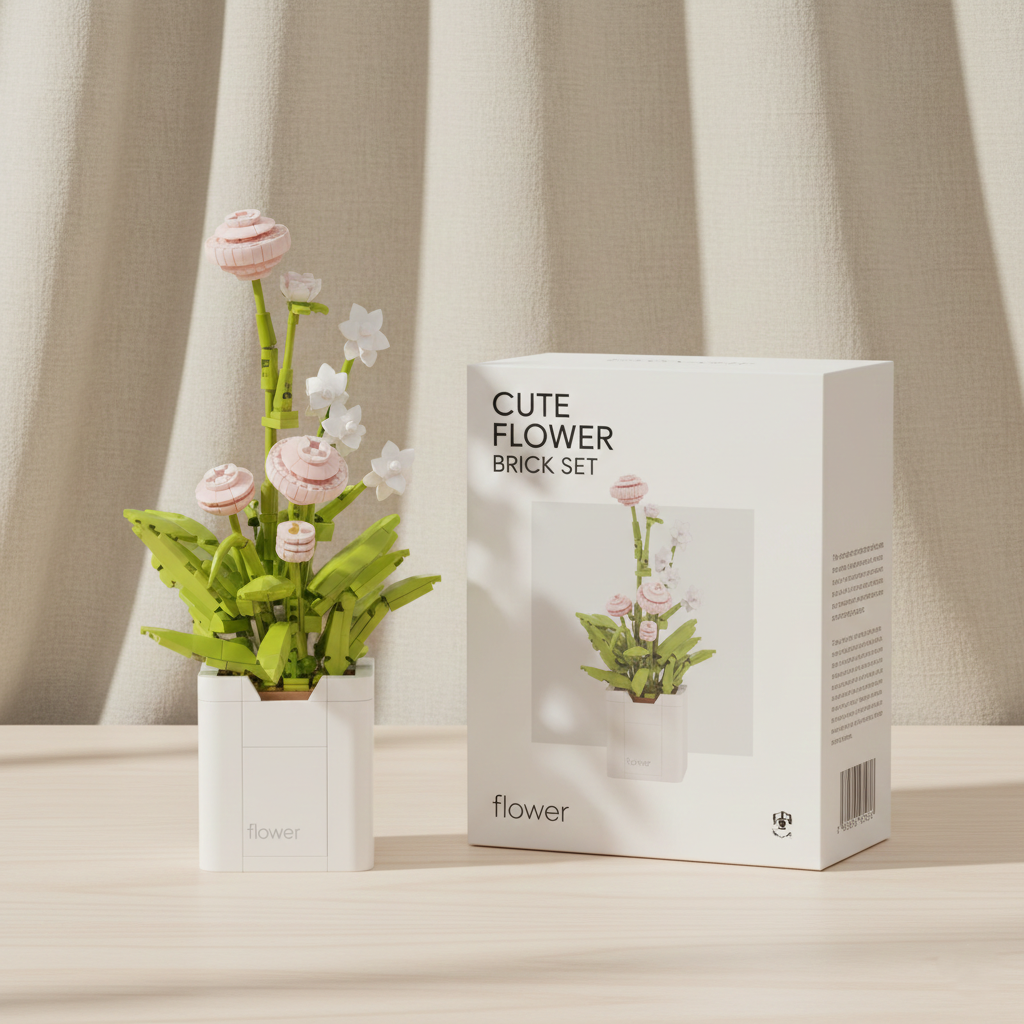 Brick Set - Cute Flower
