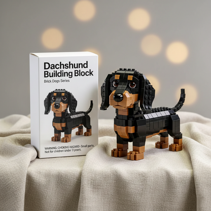 Brick Dogs - Dachshund