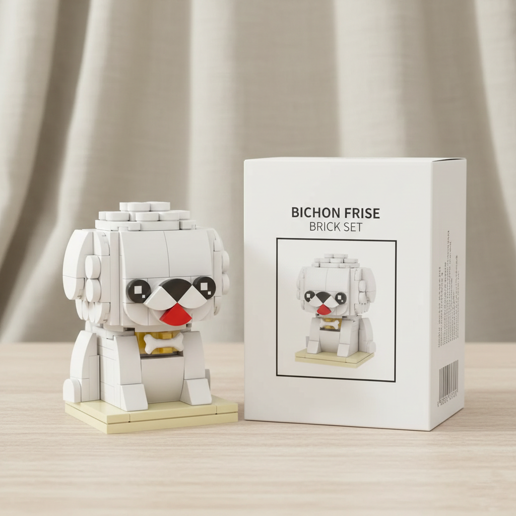 Brick Set - Bichon Frise