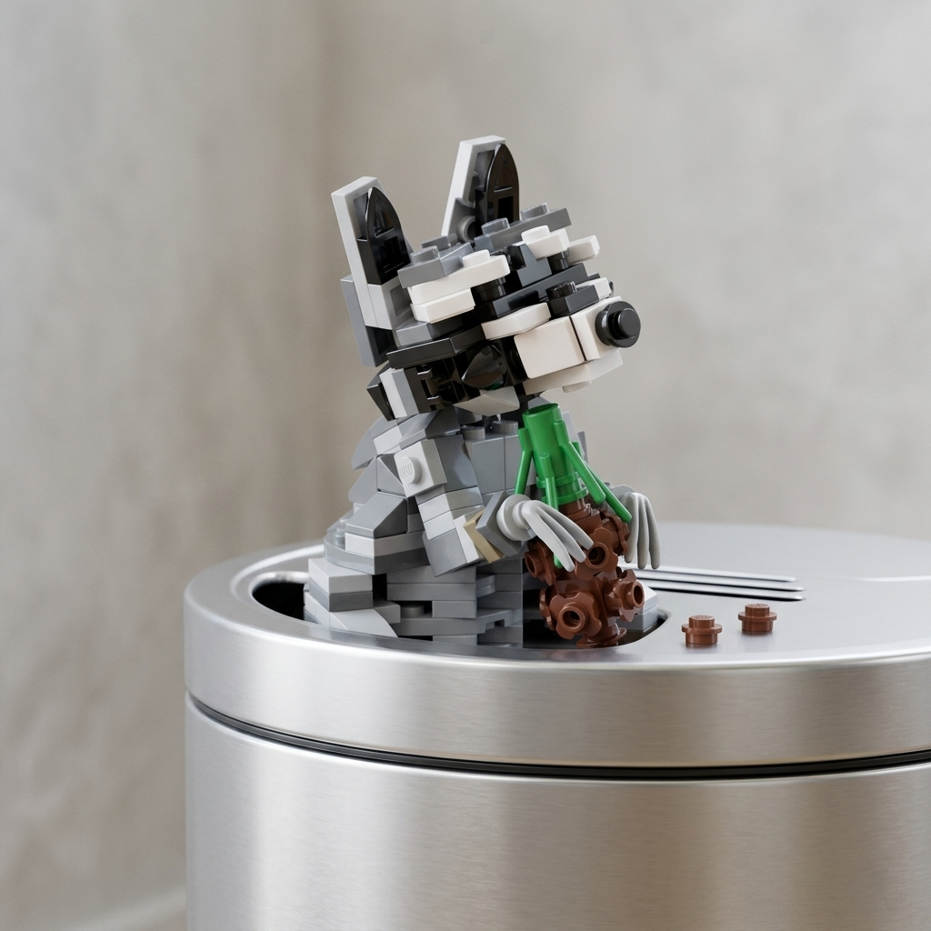Brick Set - Raccoon