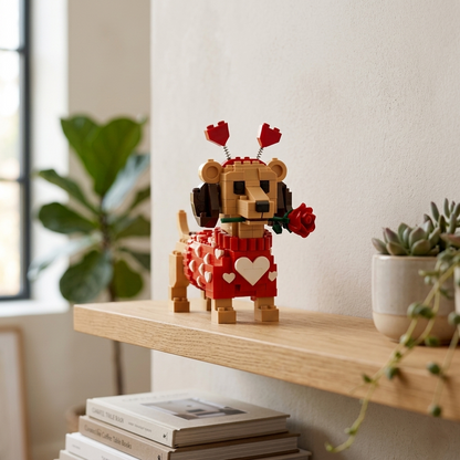 Brick Dogs - Dachshund Love Edition V2