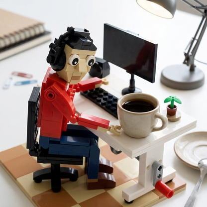 Brick Set - Office Worker