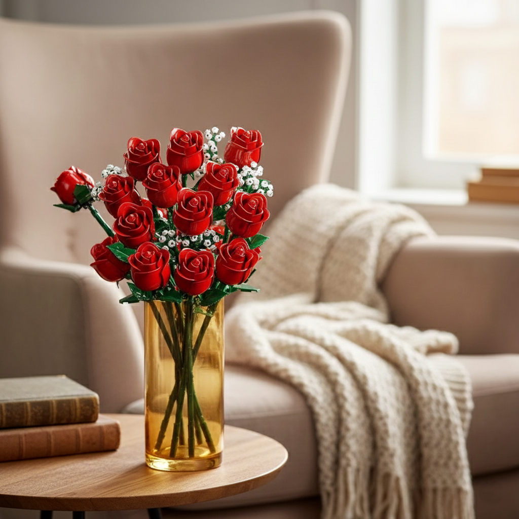 Brick Set - Romantic Rose