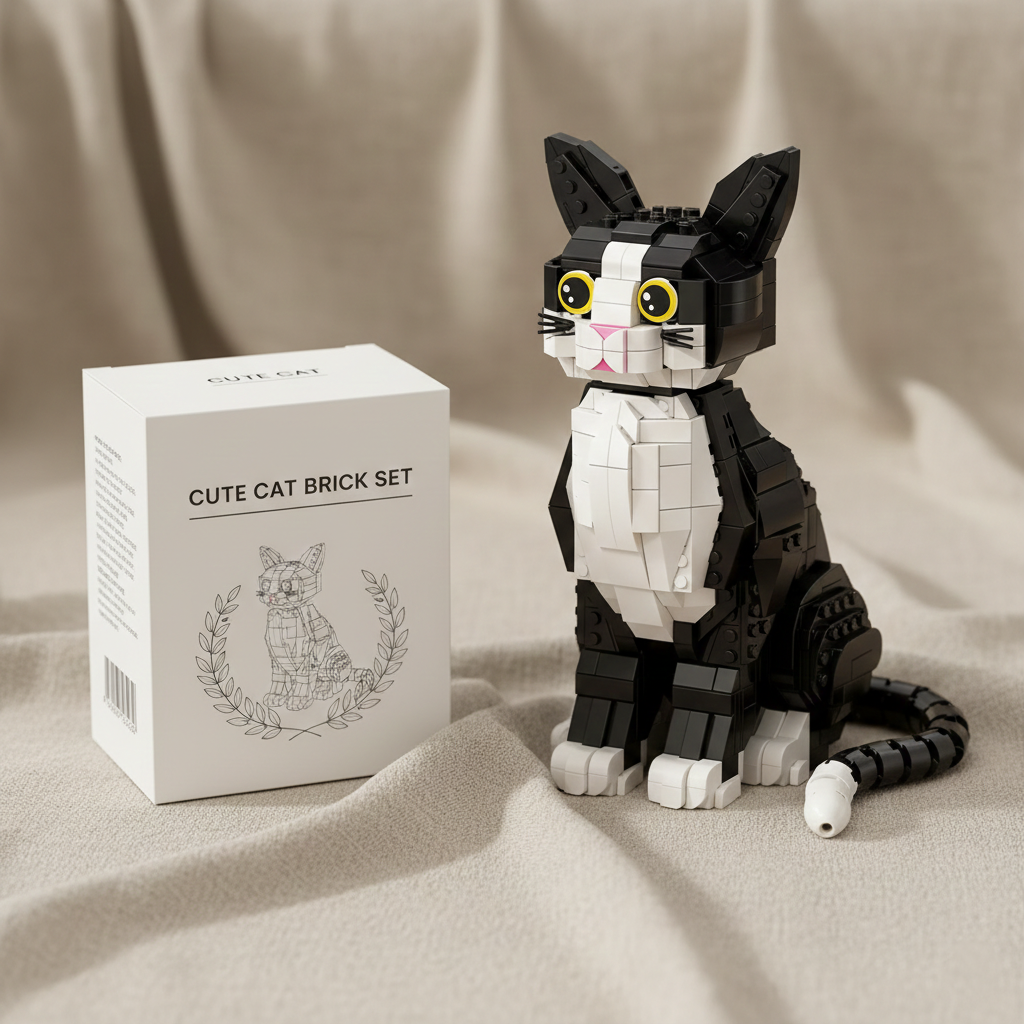 Brick Set - Cute Cat