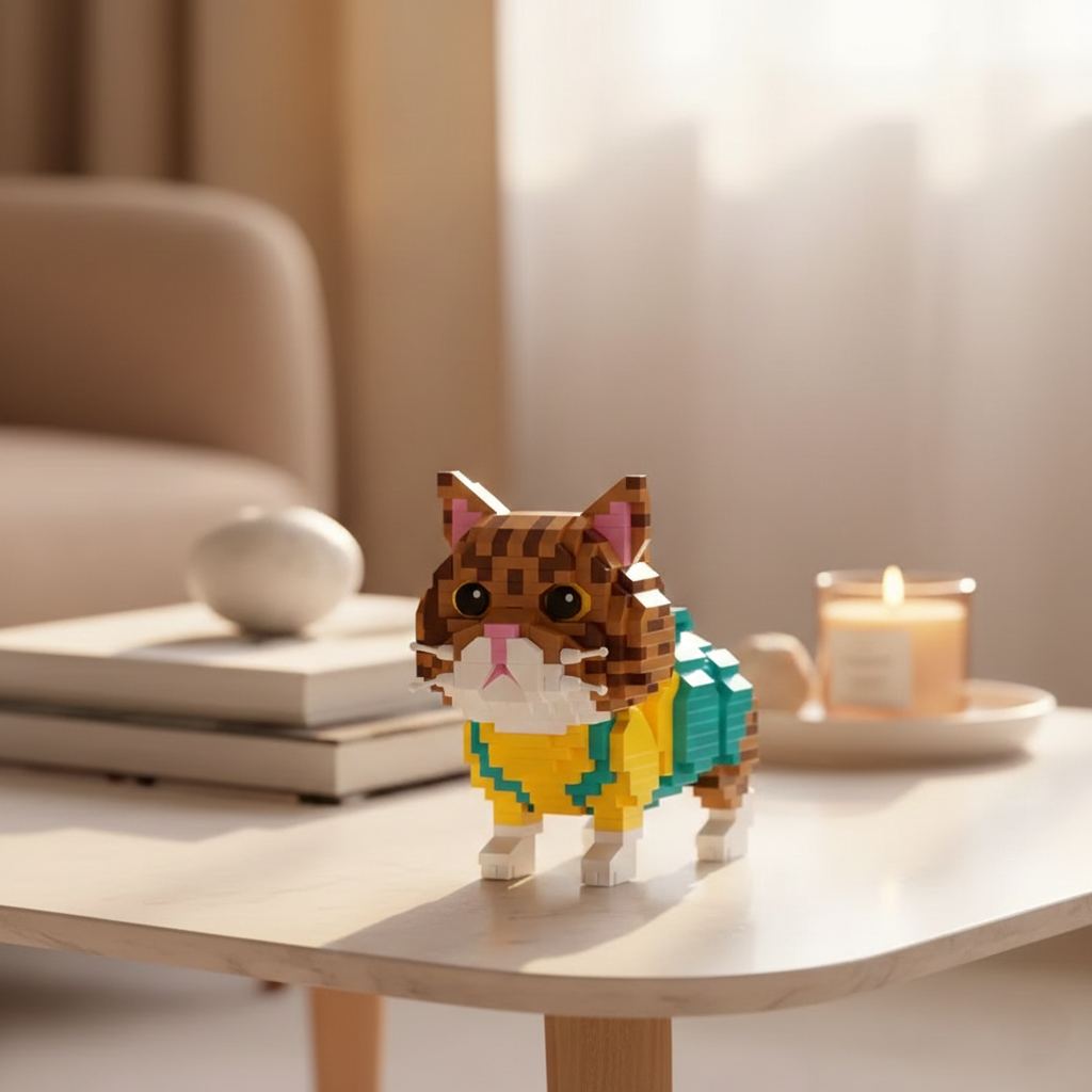 Brick Set - Leopard Cat