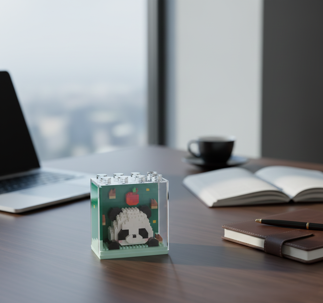 Brick Set - Panda Box
