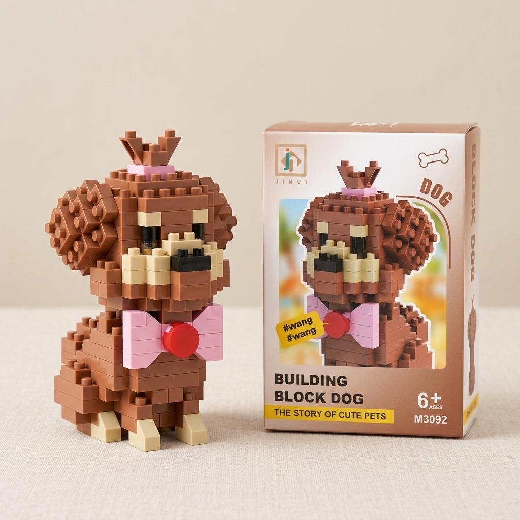 Brick Set - Dwarf Poodle