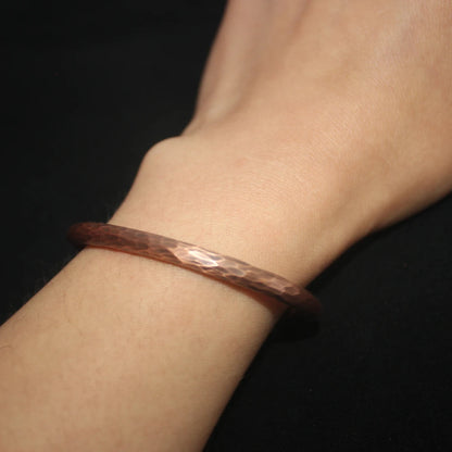 Handcrafted Copper Cuff Bracelet