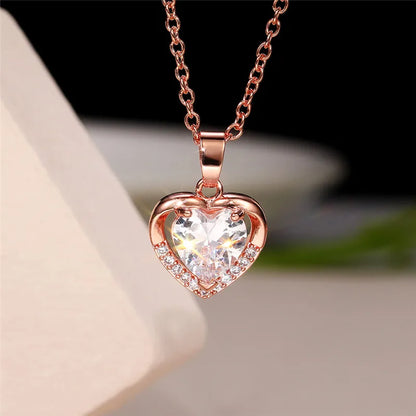 Heart of Love Pendant Necklace