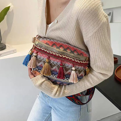 Freya Tassel Crossbody