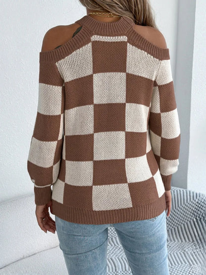 Plaid Cozy Knit