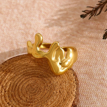 Free Spirit Gold Ring