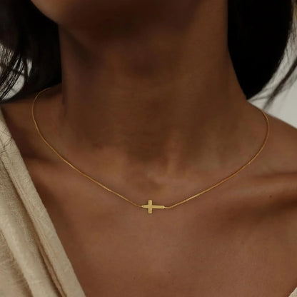 Arlena Cross Necklace