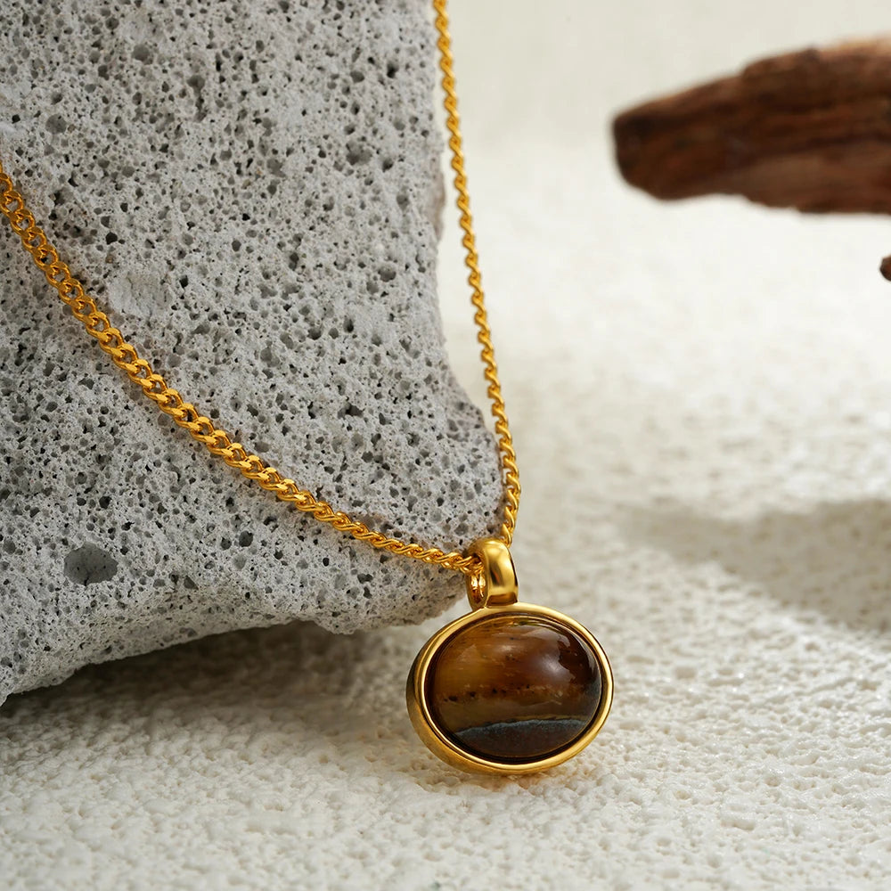 Aurelia Stone Necklace