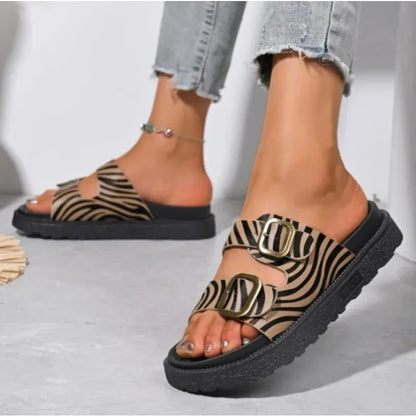 Camila Buckle Strap Sandals