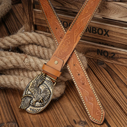 Branton Vintage Denim Belt