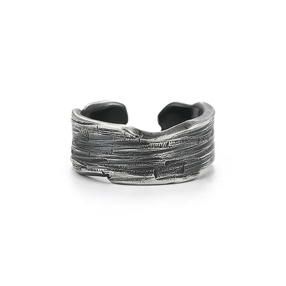 Punk Traces Strip Ring