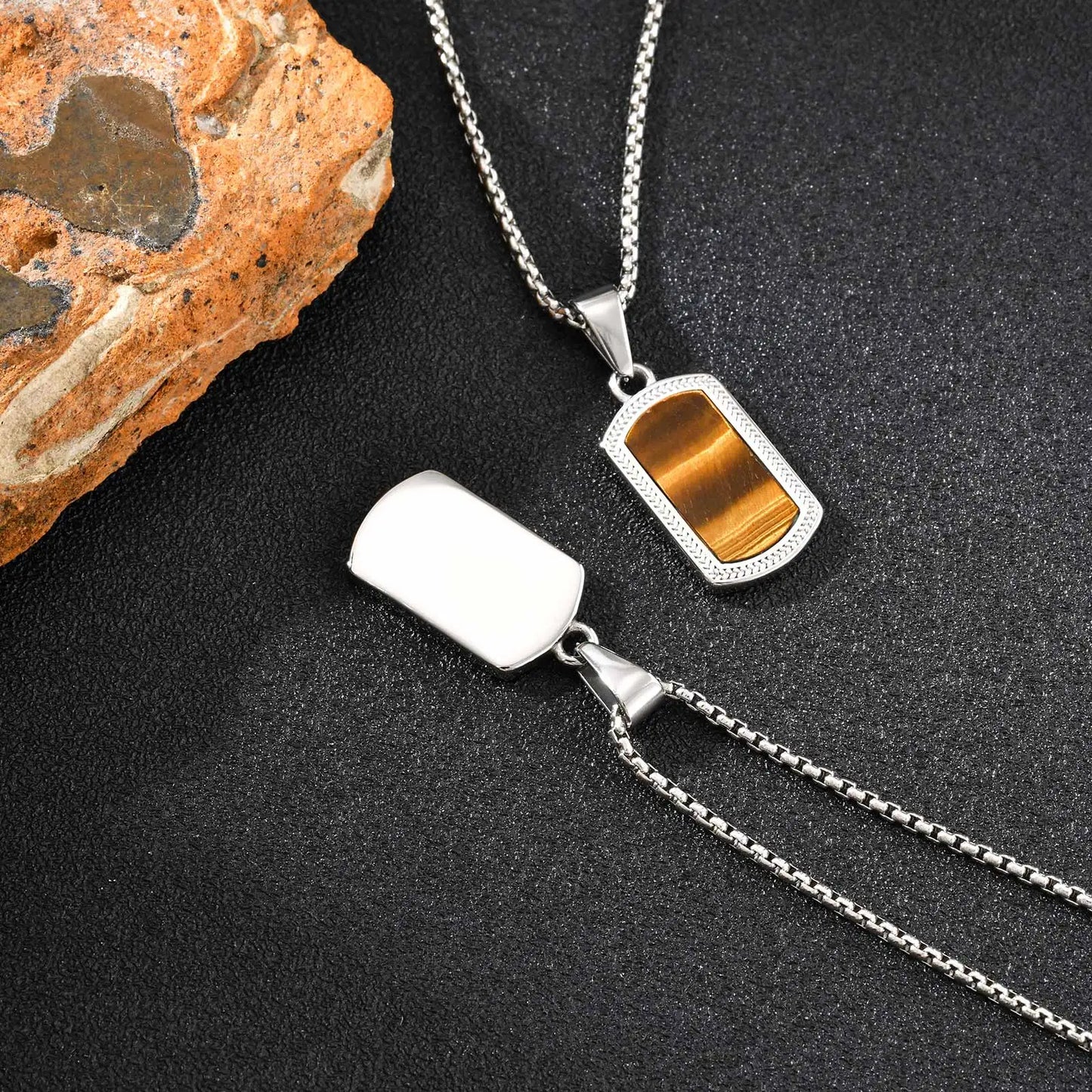 Horizon Square Necklace