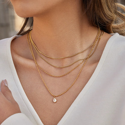 Elise Drop Necklace